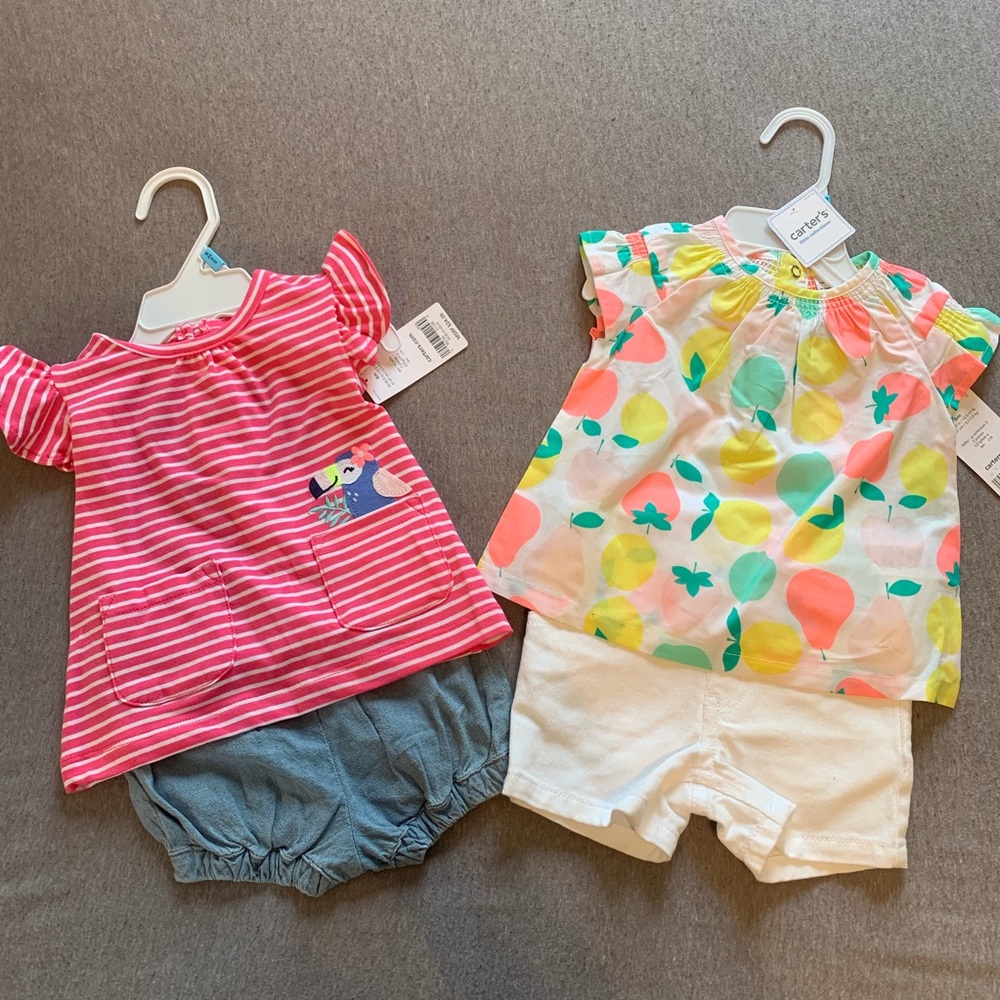 Carters Outfits 💕 6 months